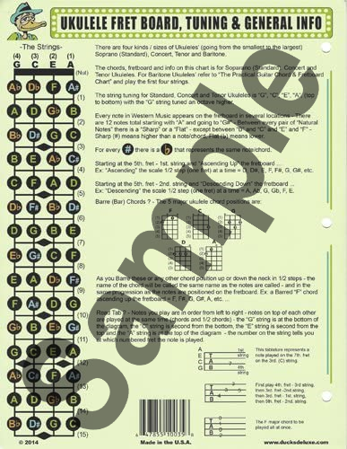 DR. DUCKS’ MUSIC THEORY/UKULELE TRIFECTA MUSICIANS PERSONAL LIBRARY - (THE TWO CHARTS AND ONE DIAL EXTRAVAGANZA) - Image 3